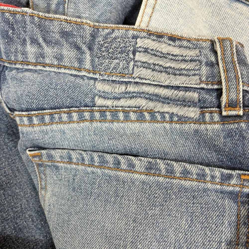 Revice Size 27‎ Patchwork Re done Matchmaker Love at First Sight Jeans Straight